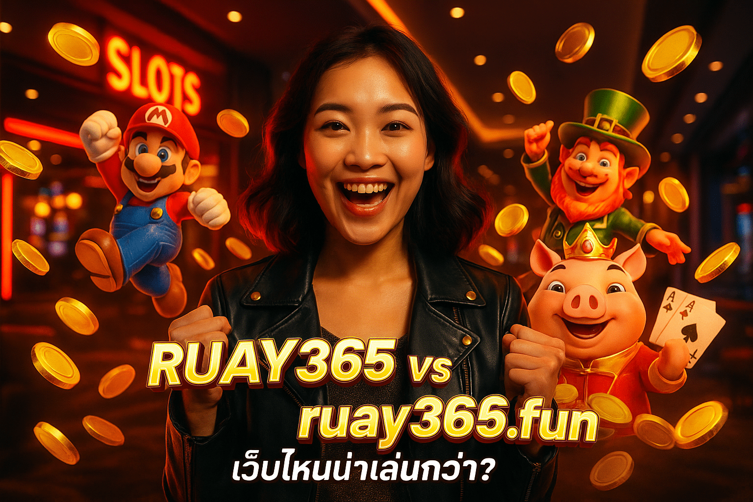 RUAY365 vs ruay365.fun เว็บไหนน่าเล่นกว่า?